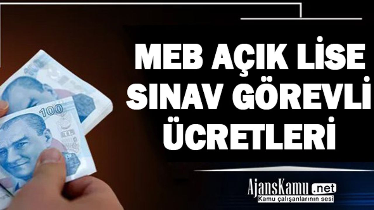 MEB, açık lise ve ortaokul sınav ücretleri belli oldu