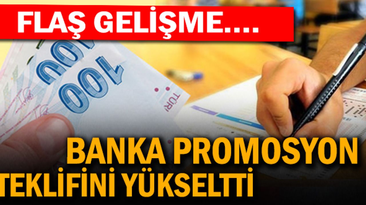 Öğretmenlere Müjde: Banka Maaş Promosyon Teklifini Yükseltti!