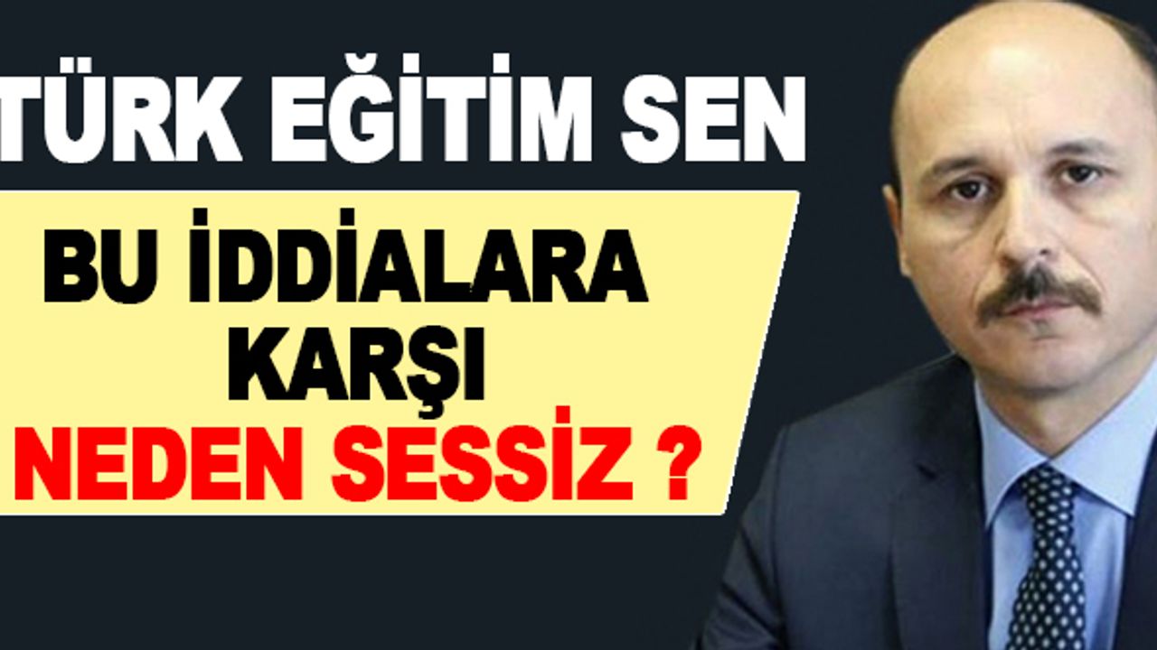 Türk Eğitim-Sen bu iddialara ne diyecek: Üyeye bardak, MEB yöneticilerine 5 bin TL hediye kart!