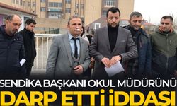 Okul müdürü 'sendika başkanı tarafından darp edildim' dedi şikayetçi oldu