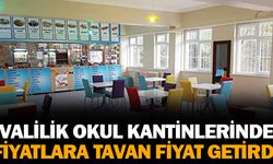 Valilik Okul Kantinlerinde tavan fiyat sınırlaması getirdi.Simit 3.5 ,Tost 5 TL