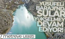 Yusufeli Barajı'nda su seviyesi 47 metreye ulaştı