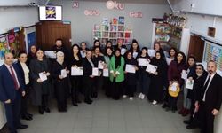 Bu okulda karneyi önce veliler aldı