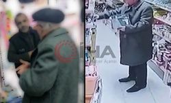 Çaldığı matkabı paltosuna sakladı, iş yeri sahibi kapıda böyle durdurdu