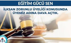 Eğitim Gücü Sendikası İLKSAN'a dava açtı