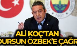 Fenerbahçe Başkanı Ali Koç'tan Galatasaray Başkanı Özbek'e çağrı
