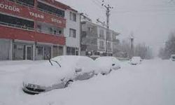 Varto’da kar yağışı