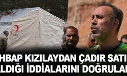 AHBAP'tan Kızılay iddialarına yanıt: Çadır satın aldığımız doğru