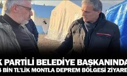 AK Parti Belediye Başkanından depremzede ziyaretinde 84 bin TL’lik “Prada mont” tercihi!