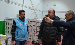 DİYANET PERSONELİ DEPREMİN YARALARINI SARIYOR