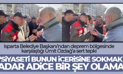 Isparta Belediye Başkanı Başdeğirmen’den deprem bölgesinde karşılaştığı Ümit Özdağ’a sert tepki