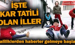 Kar Tatili Haberleri Gelmeye Başladı İşte Tatil Olan İller - 52 İl