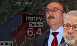 Naci Görür ve Oktan Tüysüz'den Hatay depremleri sonrası ilk açıklama