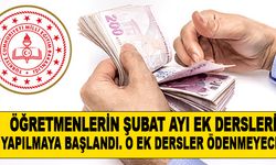 Öğretmenlerin Şubat Ayı Ek Dersi Yapıldı: Bakın Neler Ödenmedi?