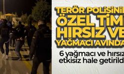 Terör polisinin özel timi hırsız ve yağmacı avında