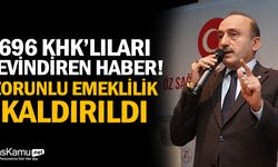 696 KHK'lıları sevindiren haber! Zorunlu emeklilik kaldırıldı