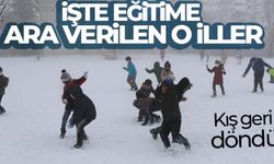 Birçok ilde kar yağışı nedeniyle eğitime ara verildi! İşte o iller