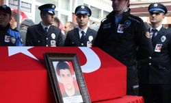 Deprem bölgesinde şehit olan polis memuru Rize’de son yolculuğuna uğurlandı