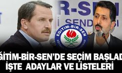 Eğitim Bir Sen'de Genel Başkanlık Yarışı Başladı İşte Adaylar ve Listeleri