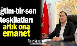 Eğitim-Bir-Sen teşkilatları artık Mesut Öner'e emanet