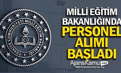 MEB Personel Alımı Başvuruları Başladı