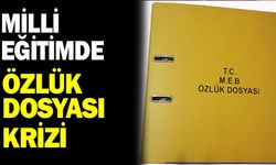 Milli Eğitim Müdürlüğü'nde özlük dosyası krizi