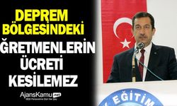 “Öğretmenin ücreti kesilemez”