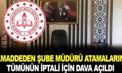 76. Maddeden Sınavsız Tüm Şube Müdürü Atamalarının İptali İçin Dava Açıldı