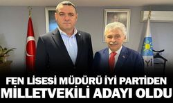 Fen Lisesi Müdürü İyi Partiden Milletvekili Adayı Oldu