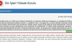 Kira Artışı İle Diyanete Fetva Soran Vatandaşa Diyanetten Cevap Geldi