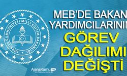 MEB’de Bakan Yardımcılarının Görev Dağılımı Değişti