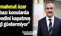 Milli Eğitim Bakanı "Bazı Konularda Kendini Kapatmış İlgi Göstermiyor"