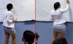 O Öğretmen  yeni pozları ve dekoltesiyle yine gündemde
