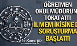 Öğretmen, okul müdürüne tokat attı! İl Müdürü ikisine de soruşturma açtı