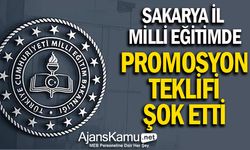 Sakarya İl Milli Eğitimdeki Promosyon Teklifi Şok Etti!
