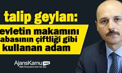 Talip Geylan, İl Milli Eğitim müdürüne seslendi: Devletin makamını babasının at çiftliği gibi kullanan...