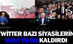 Twitter Bazı Siyasilerin Mavi Tikini Kaldırdı