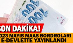 2023 Mayıs maaş bordroları yayınlandı