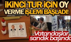 Cumhurbaşkanı 2. tur seçim heyecanı yurt dışında başladı