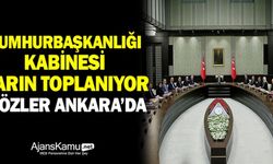 Cumhurbaşkanlığı Kabinesi yarın toplanıyor