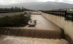 Erzincan’da sağanak etkili oldu