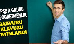 KPSS A grubu ve öğretmenlik başvuru kılavuzu yayımlandı