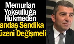 'Memurları yoksulluğa mahkum eden, yandaş sendika düzeni değişmeli'