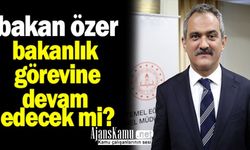 Milletvekili Seçilen Mahmut ÖZER Bakanlığa Devam Edecek mi?