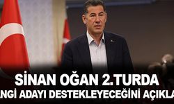 Sinan Oğan, ikinci turda destekleyeceği adayı açıkladı!