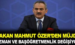 Uzman ve Başöğretmenlikte Yeni Düzenleme Geliyor