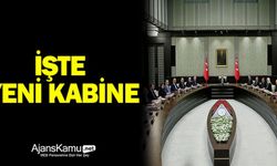 İşte Yeni Kabine