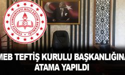 MEB'de Teftiş Kurulu Başkanı Ataması Yapıldı