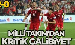 Milli Takım'dan kritik galibiyet