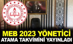 Yönetici Atama Takvimi Açıklandı